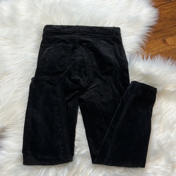 LOFT Black Velvet Skinny Pants - Picture 7 of 7